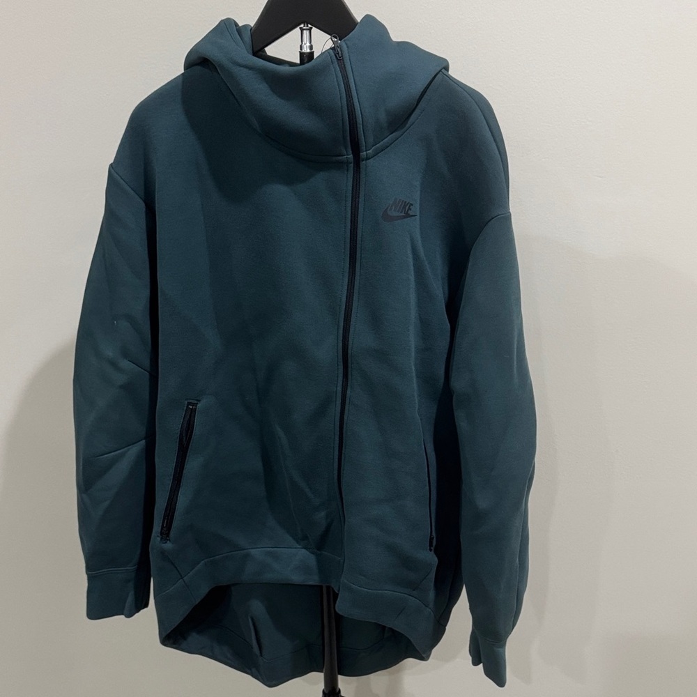 Nike Forest Green Zip-Up Hoodie